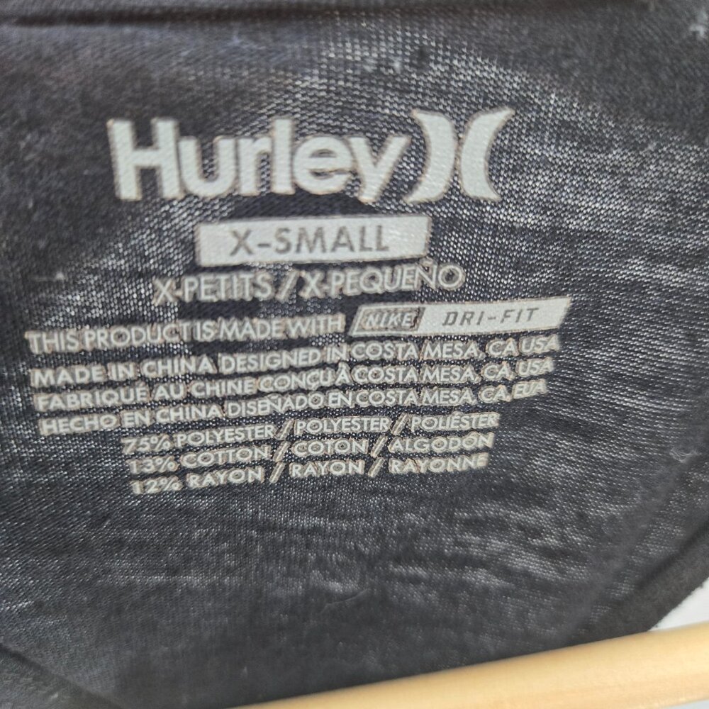 Hurley x Nike Dri Fit Black Exercise Jumpsuit X-Small - Picture 13 of 15
